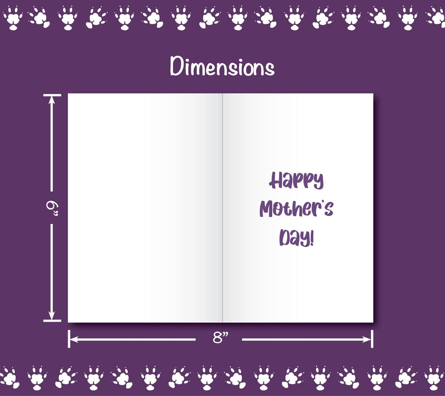 Guinea Pig Very Special Mother's Day Card | Folding Card