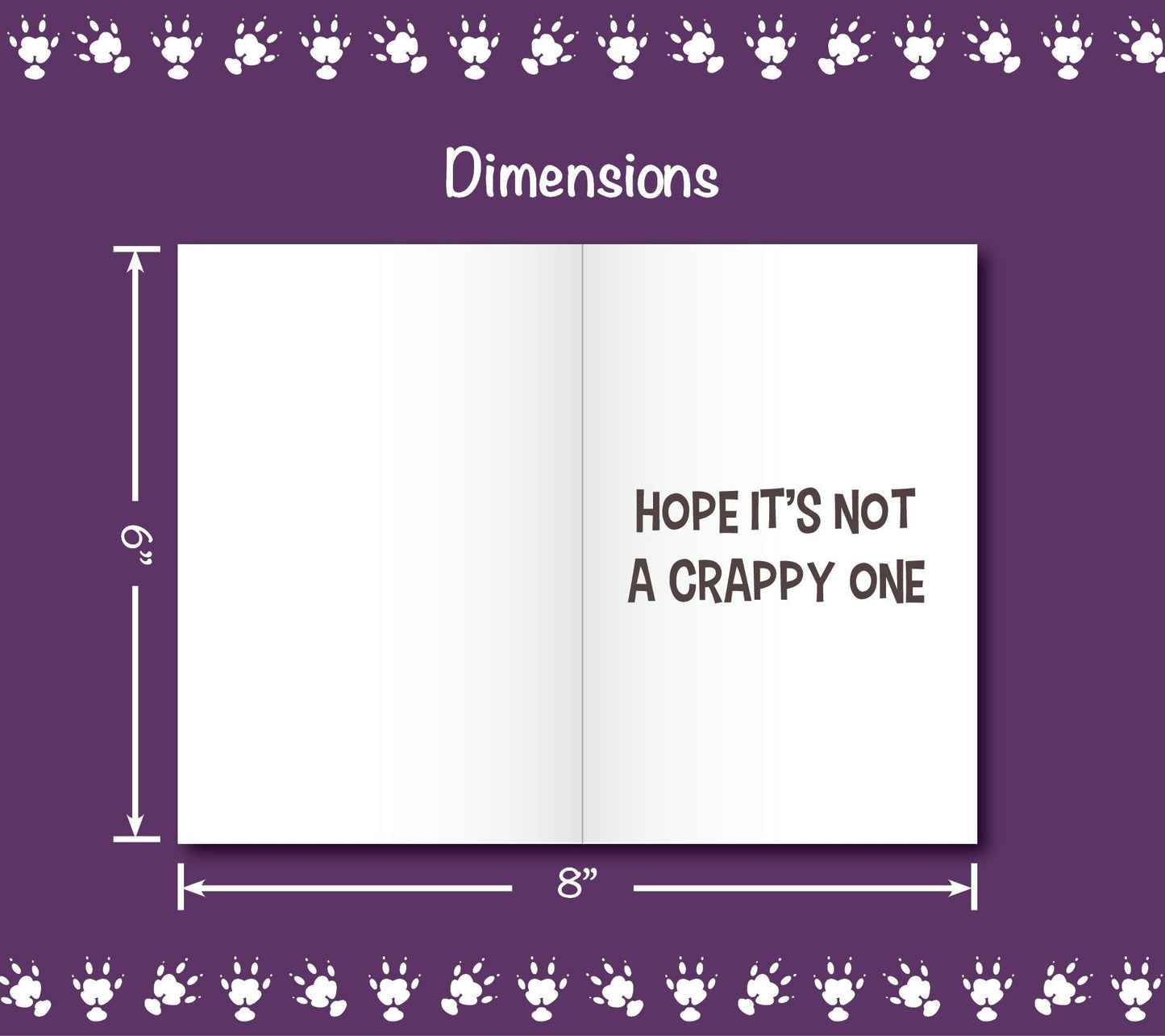 Guinea Pig Birthday Card - Cr@ppy | Folding Card