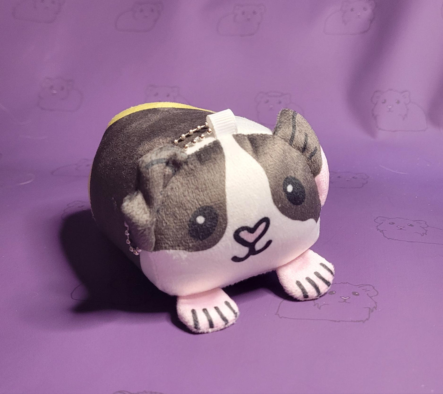 Eva the Guinea Pig - Plush Mochikororin Keychain
