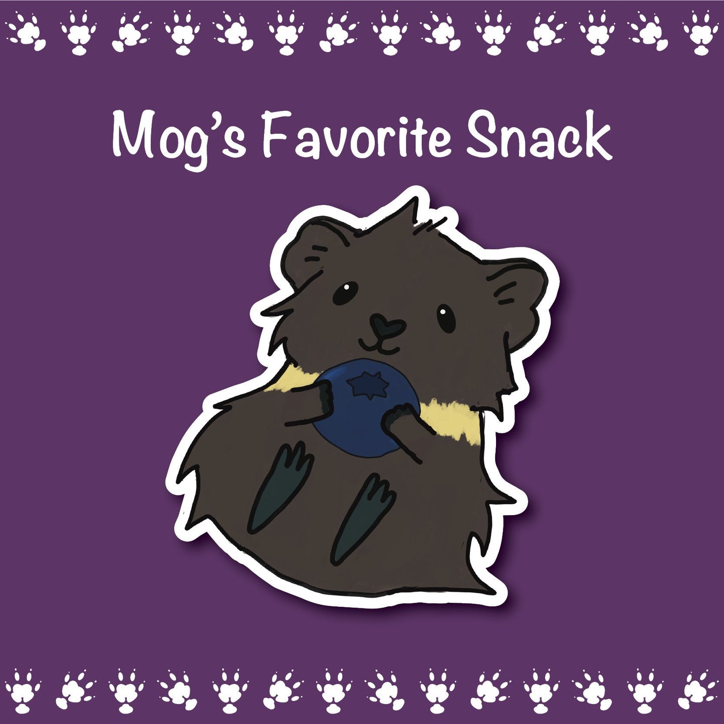 Guinea Pig's Favorite Snack Stickers | Water resistant stickers for car, waterbottle, laptop & more | Perfect gift for guinea pig lovers