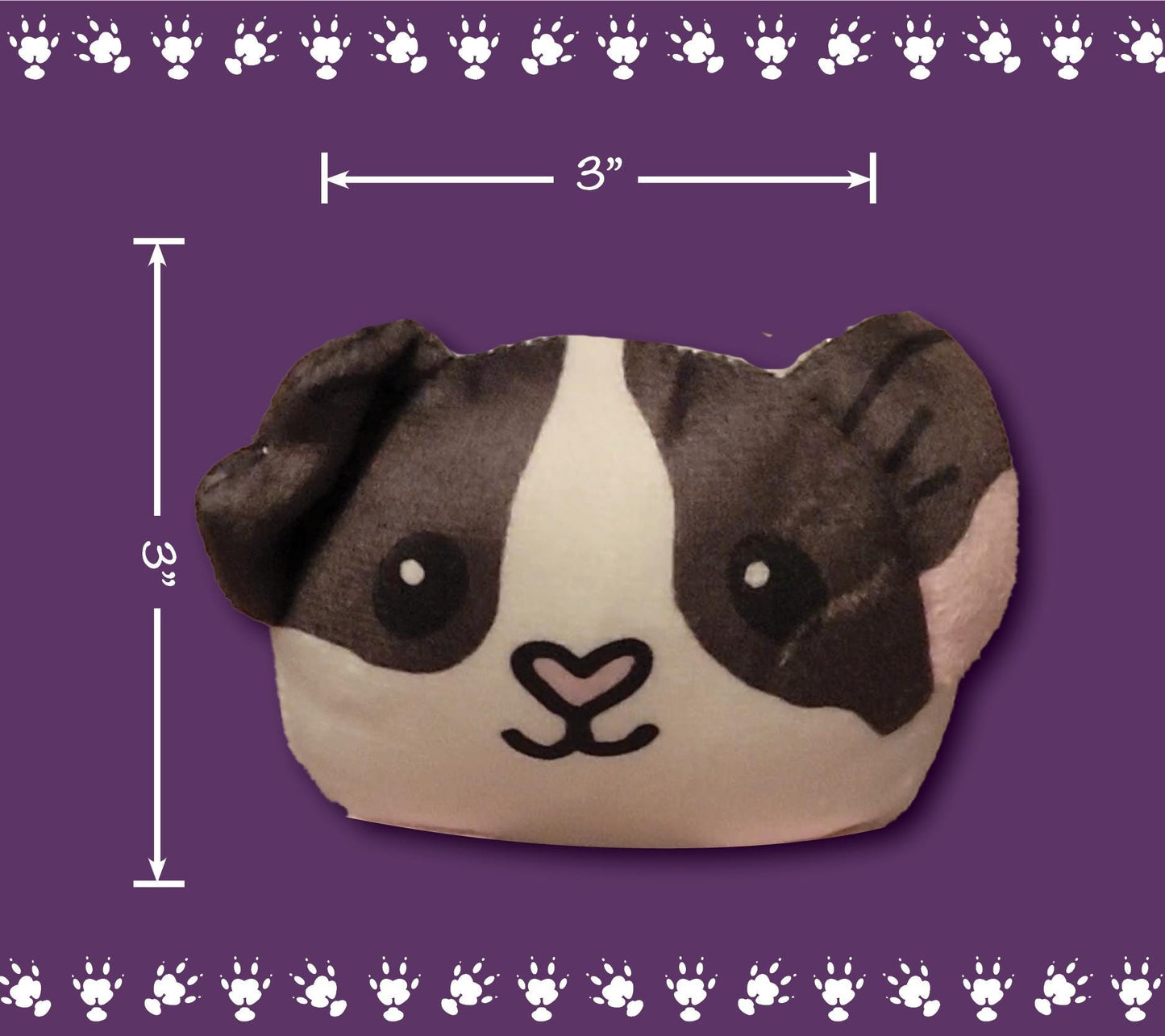 Eva the Guinea Pig - Plush Mochikororin Keychain