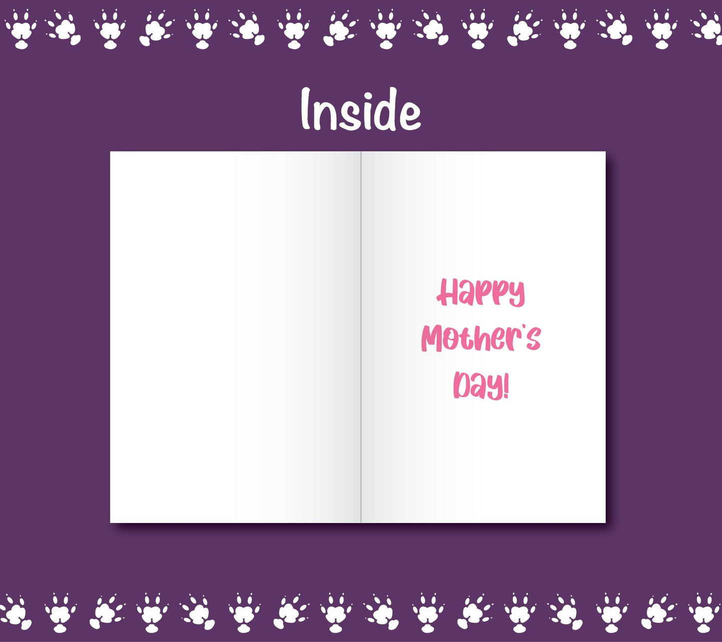 Guinea Pig "Best Mom Ever" Mother's Day Folding Card