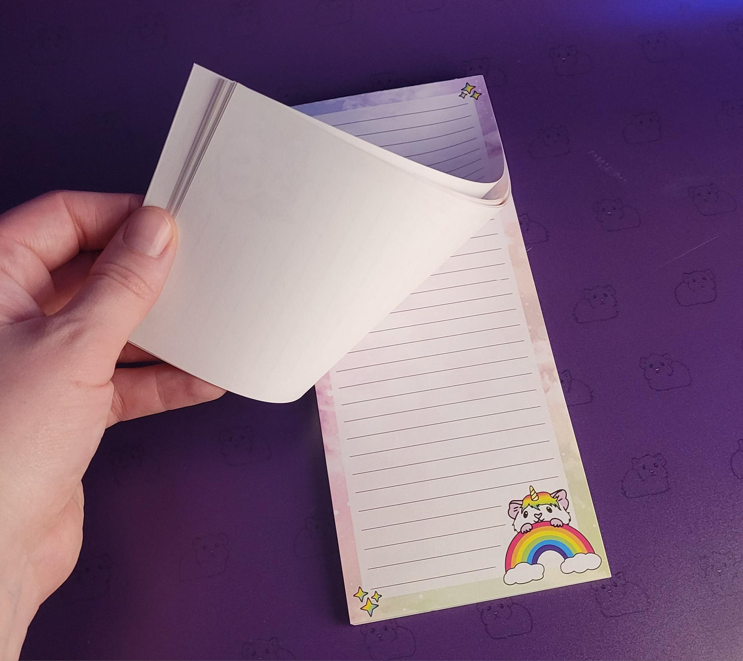 Guinea Pig Unicorn Note Pads