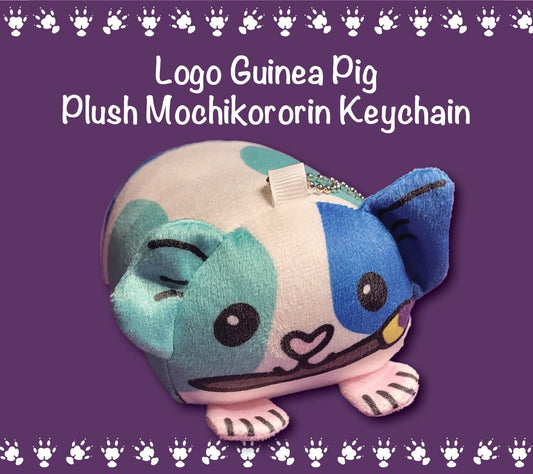 Logo Guinea Pig - Plush Mochikororin Keychain
