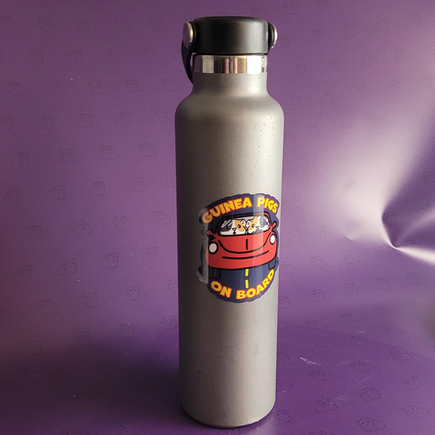 Guinea Pigs on Board Stickers | stickers for car, water bottle, laptop & more