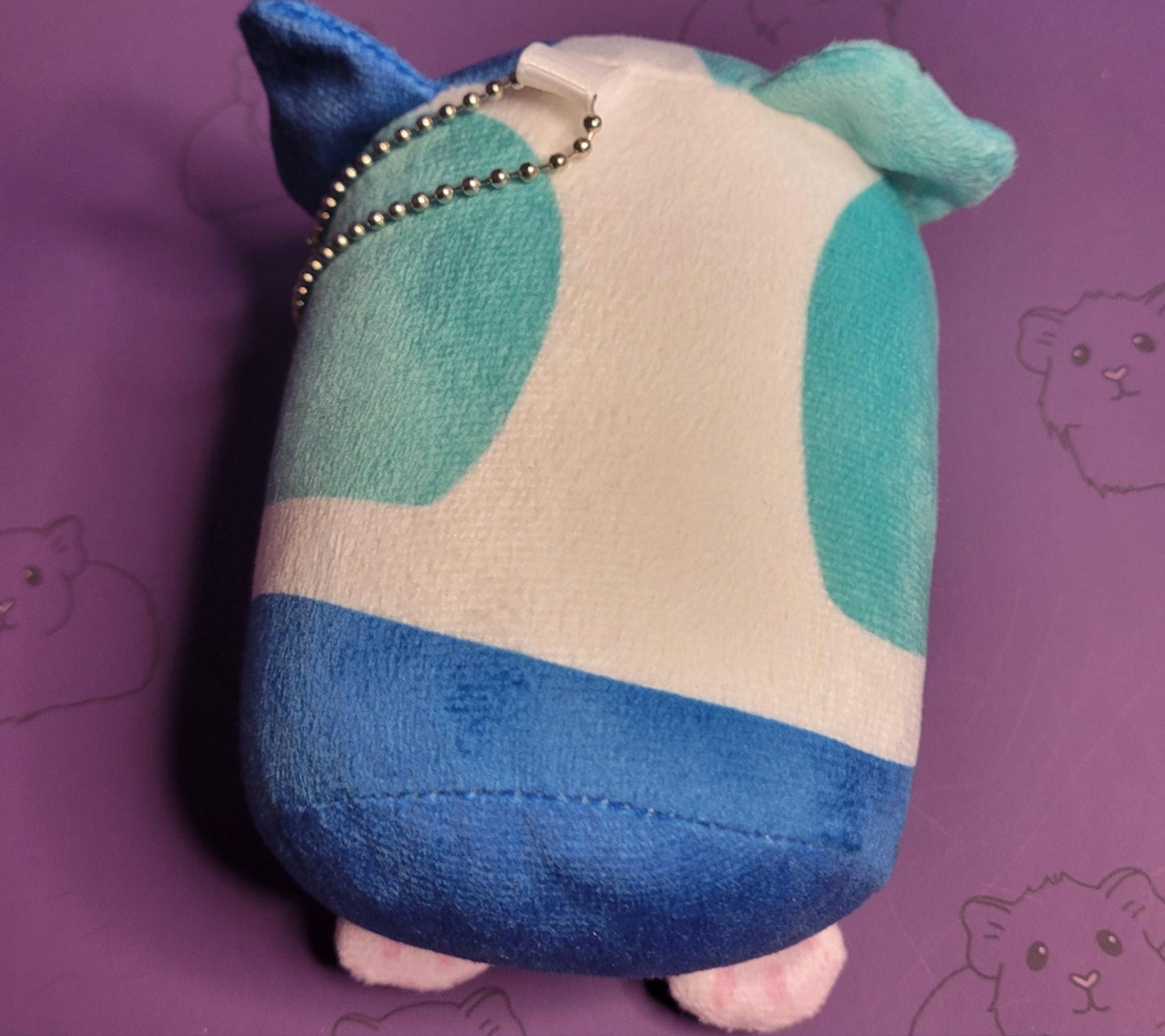 Logo Guinea Pig - Plush Mochikororin Keychain