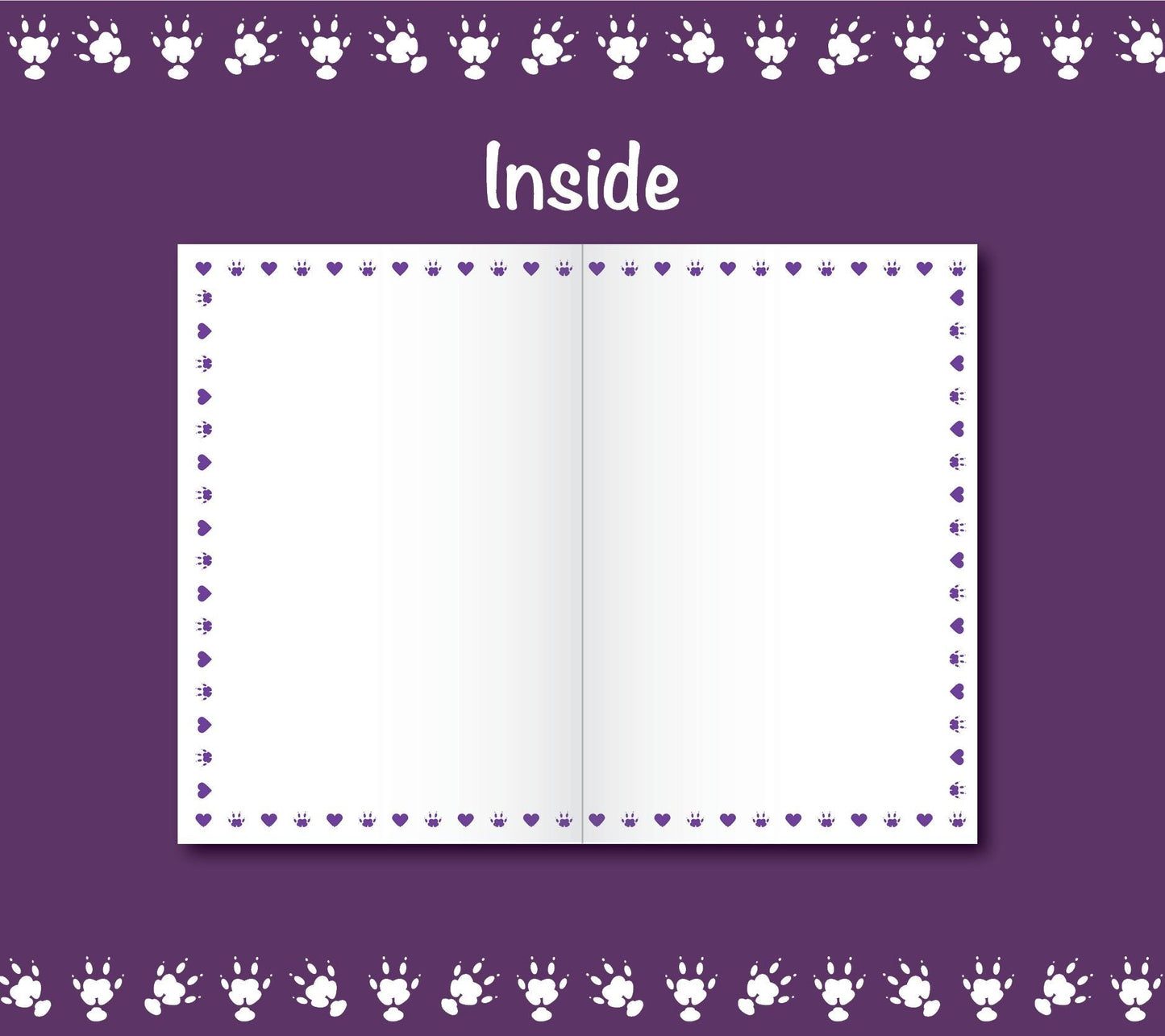 Guinea Pig Valentine's Cards | Folding Card