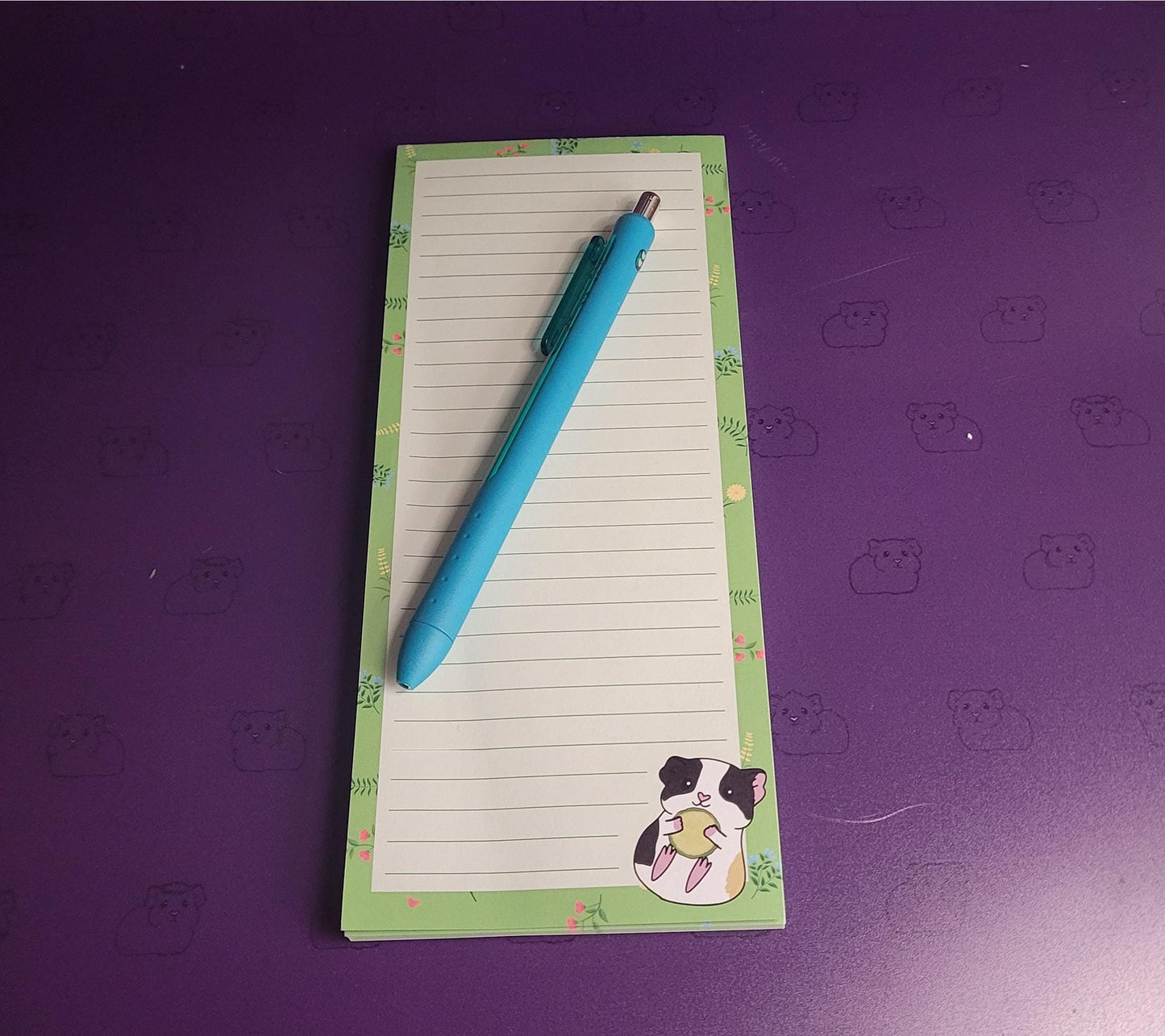 Guinea Pig's Favorite Snack Note Pads