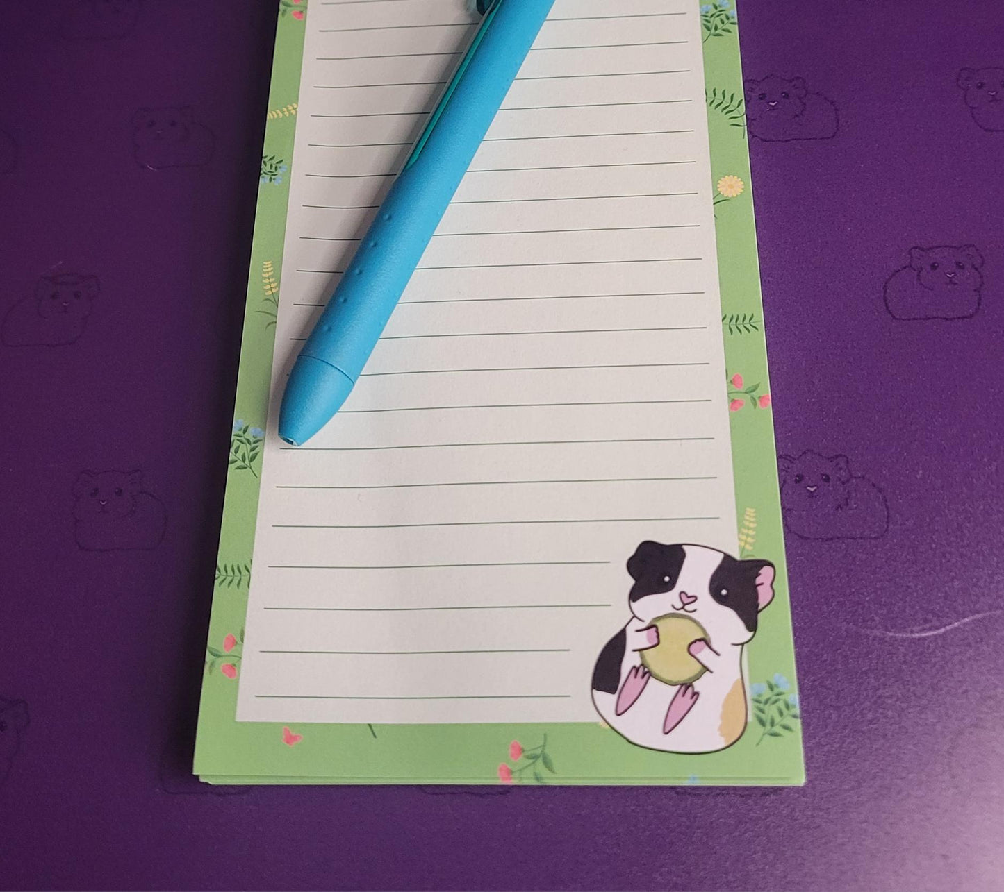 Guinea Pig's Favorite Snack Note Pads