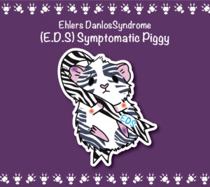 EDS Symptomatic Guinea Pig Sticker