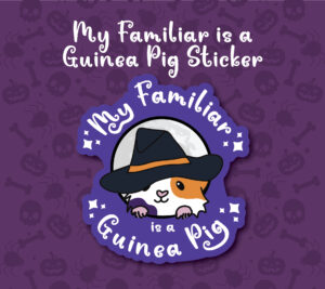 My Familiar is a Guinea Pig Sticker