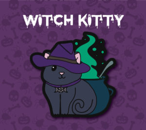 Witch Kitty Sticker