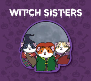 Witch Sisters Sticker