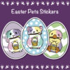 Easter Pets Stickers